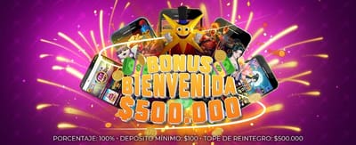 Bono de Bienvenida: 500k